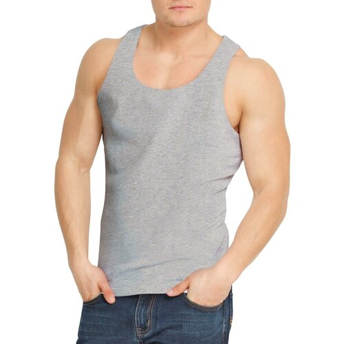 фото Майка clever, размер 54, серый