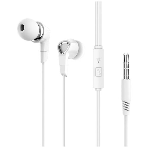 Наушники проводные BOROFONE BM47 white TS - Store 16000₽