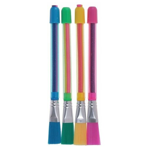 Набор выдвижных ластиков с кисточками 4 шт в блистере 608₽