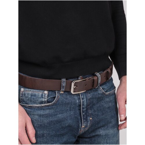 фото Ремень мужской cagia 940025 (120 см.). натуральная кожа. сделано в беларуси.