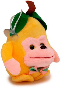 Мягкая игрушка Magic Bear Toys яна- брелок фрукт, лимон 10 см