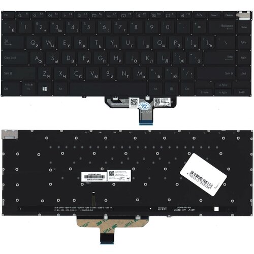Клавиатура для ноутбука Asus ZenBook UX5400E черная 2730₽