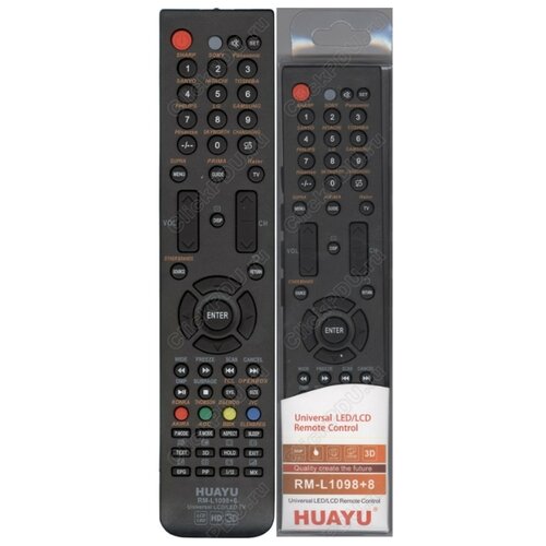 фото Пульт универсальный huayu для lcd tv rm-l1098+8 hrm1340