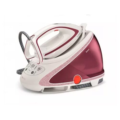 парогенератор tefal gv9581 pro express ultimate золотистый белый Парогенератор Tefal Pro Express Ultimate Care GV9566E0 белый/розовый