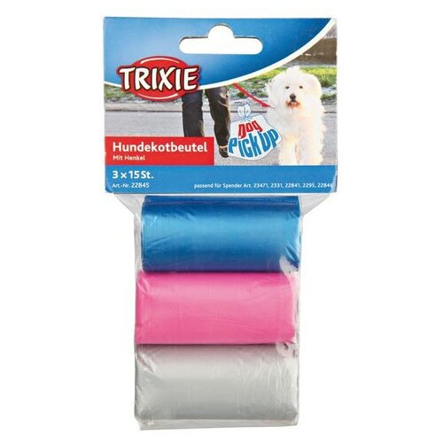 набор ностальгия 15 пакетов Пакеты для выгула для собак TRIXIE 22845 3 шт. бесцветный