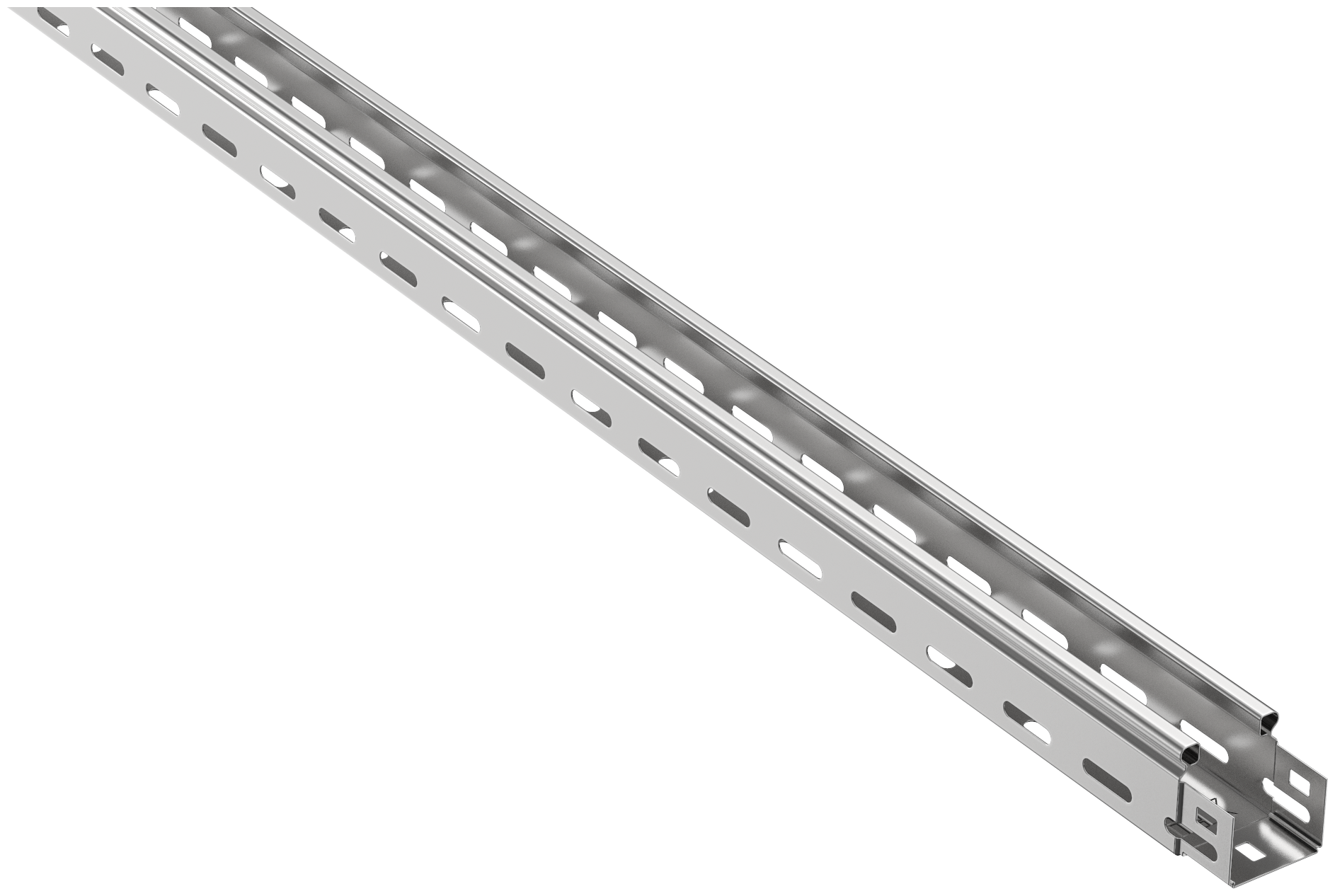 Лоток перфорированный 50х50х3000х0,55, IEK CLP10-050-050-055-3 (1 м.)