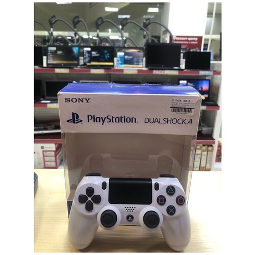 Геймпад Sony DualShock 4 White v2 cuh-zct2e ACPS499 853700₽