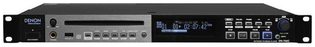 DENON DN-700C CD проигрыватель CD поддержка CD-DA, WAV, AIFF, MP3 и AAC, воспроизведение с USB