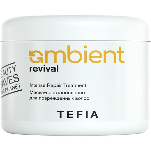 Tefia AMBIENT Revival Маска-восстановление для поврежденных волос, 500 мл tefia ambient revival маска восстановление для поврежденных волос 500 мл