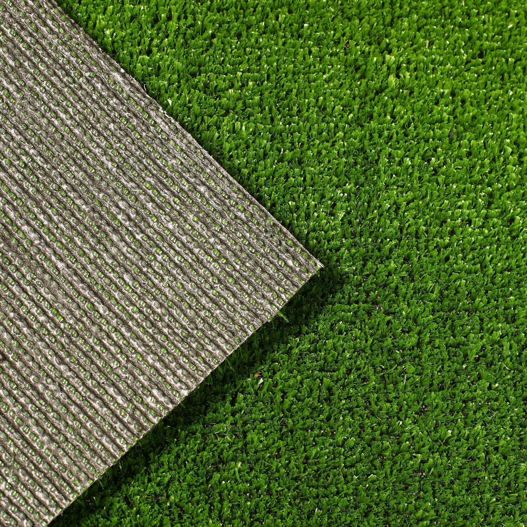 Искусственный газон 2х1,2 м в рулоне Premium Grass Nature 7 Green, ворс 7 мм. Искусственная трава. 4786393-2х1,2 - фотография № 5