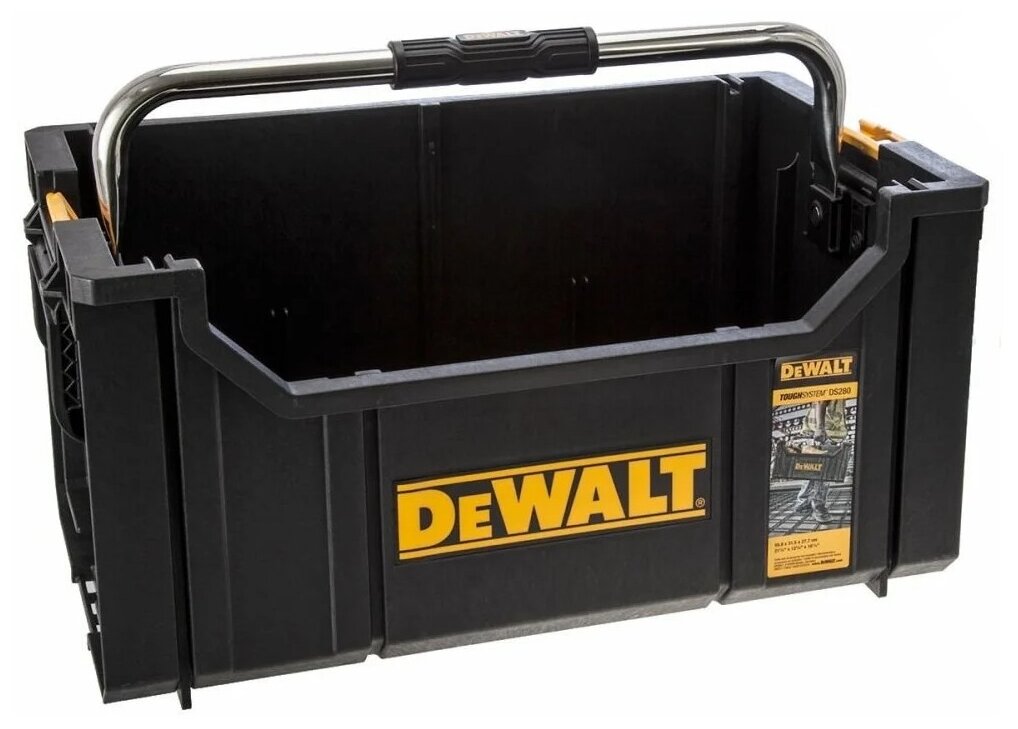 Ящик DeWALT Toughsystem DWST1-75654, 55.8x33x27.7 см, черный