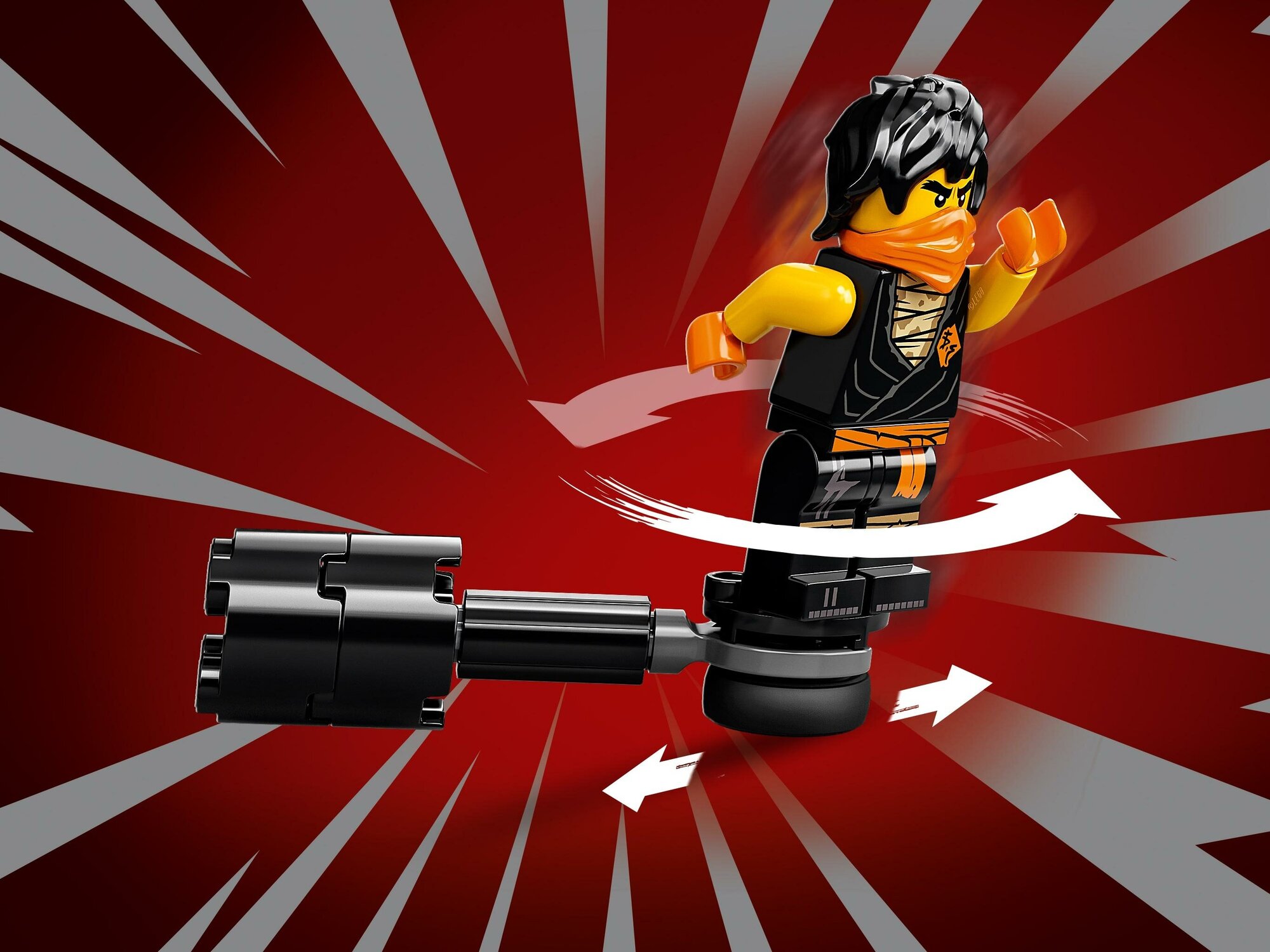 Конструктор LEGO Ninjago Легендарные битвы: Коул против Призрачного воина - фото №15