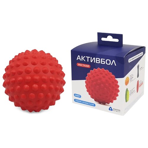 Активбол Жесткий массажный мяч с рельефной поверхностью 560₽