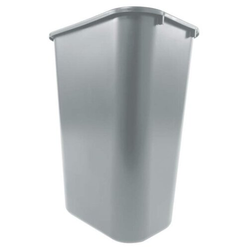 фото Корзина для мусора прямоугольная офисная soft wastebaskets 39 л, серый, rubbermaid rubbermaid commercial products