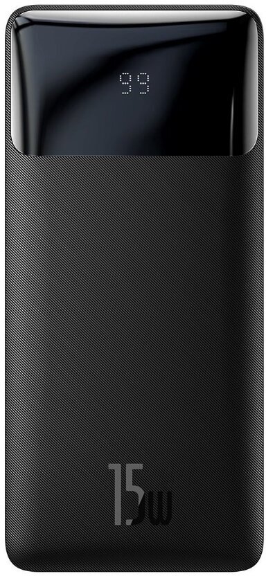 Внешний аккумулятор Baseus Bipow Digital Display Power bank 20000mAh 15W Black (PPDML-J01)