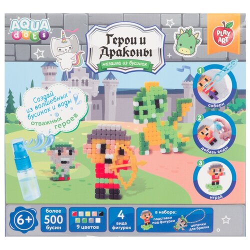 фото Набор для творчества play art "герои и драконы", арт. jd-66656- a