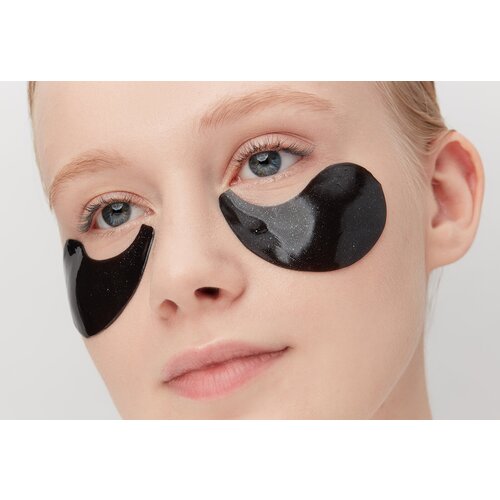 Патчи для глаз veraclara Black Snail eye patch с муцином черной улитки