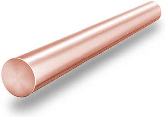 Круг пруток Медный М1 д. 5 мм длина 50 мм ( 5см ) Твёрдый кругляк медь для отопления, кондиционера, водопровода