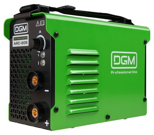 Инвертор сварочный DGM ARC-205 (160-260 В; 10-120 А; 80 В; электроды диам. 1.6-4.0 мм)