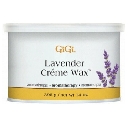 Воск кремообразный с лавандовым маслом Lavender Creme Wax, GiGi, 396 гр