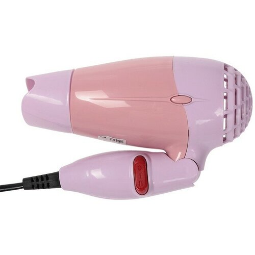 Фен Luazon LF-23 800 Вт 2 режима складная ручка розовый 89400₽