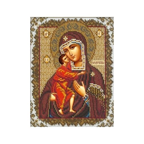 фото Набор богородица феодоровская 18х22,5 русская искусница 390