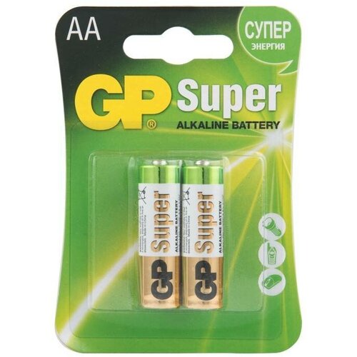 Батарейка GP Super Alkaline LR6 (2 шт)