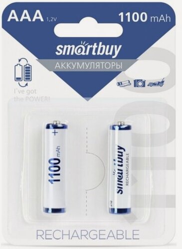Изображение товара Аккумулятор Smartbuy LR03 AAA 1100 mAh (уп 2 шт)