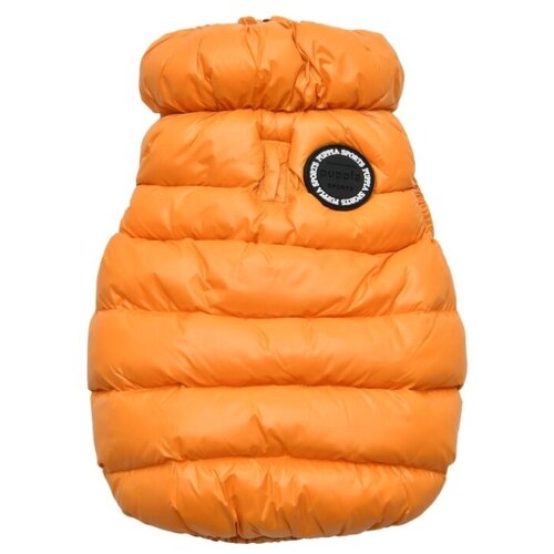 фото Жилет для собак puppia утеплённый "ultra light vest a", оранжевый, l (южная корея)