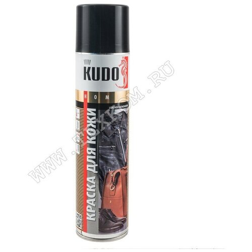 Краска Для Гладкой Кожи Черная 400 Мл Kudo Ku-5241 Kudo арт. KU-5241