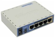 Wi-Fi роутер MikroTik hAP AC lite 5x100 Мбит/с 2.4 / 5 ГГц, 493 Мбит/с (RB952Ui-5ac2nD)