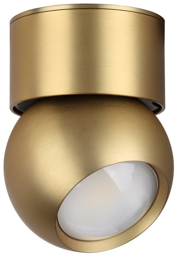 Потолочный светильник ODEON LIGHT 6611/7CL NUBUS LED 1*7W 220V античная бронза Хай-тек IP20