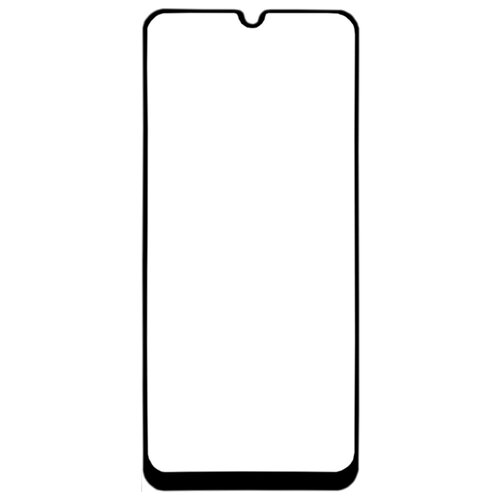 Защитное стекло на весь экран полноклеевое для Samsung Galaxy M21 черное