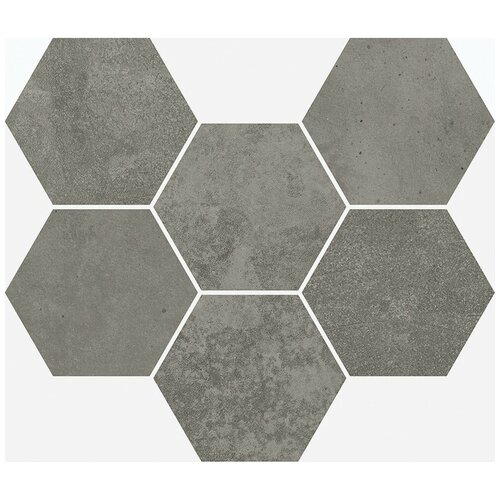Мозаика Italon Terraviva Dark Hexagon 25x29 натуральный 620110000110 (1 шт.)