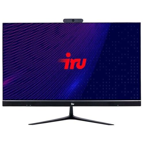 Моноблок IRU Office 23IH5P 23.8 Full HD i5 10400 (2.9) 16Gb SSD256Gb UHDG 630 Free DOS GbitEth WiFi BT 120W Cam черный 1920x1080