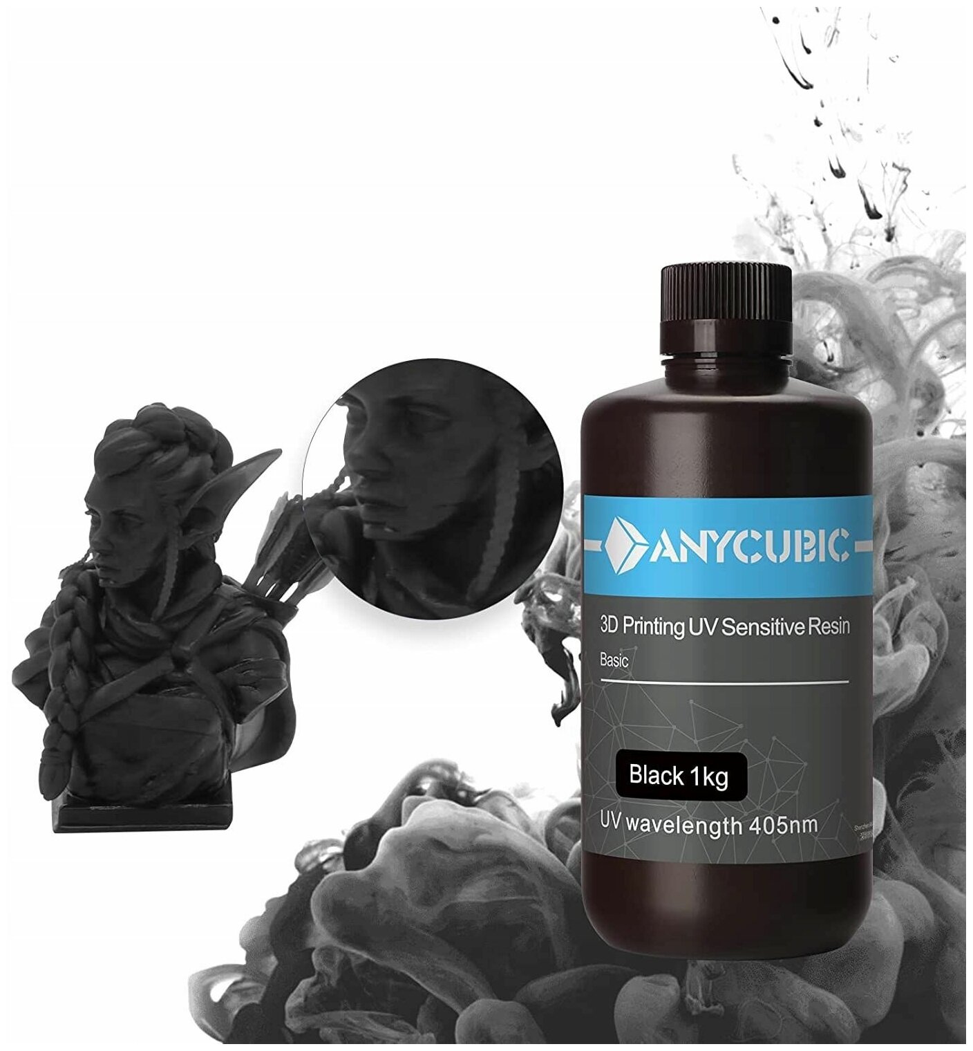 Фотополимернаяола Anycubic Colored UV Resin