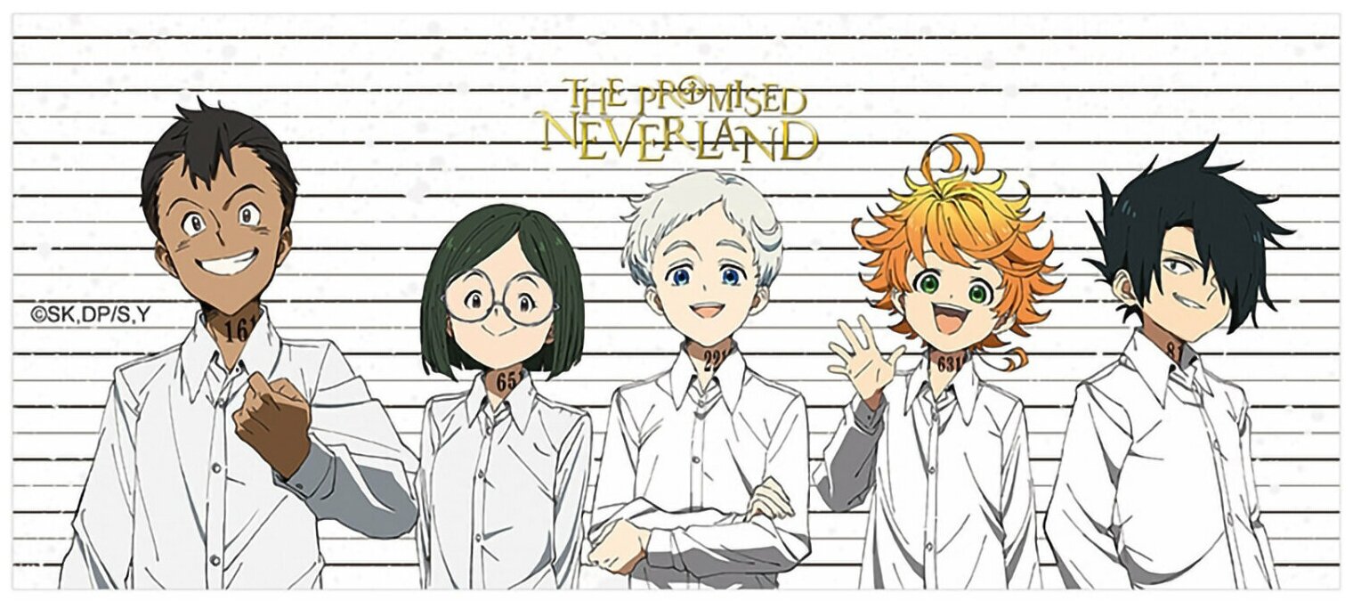 Кружка The Promised Neverland - Orphans Lineup ЭМСИ - фото №4