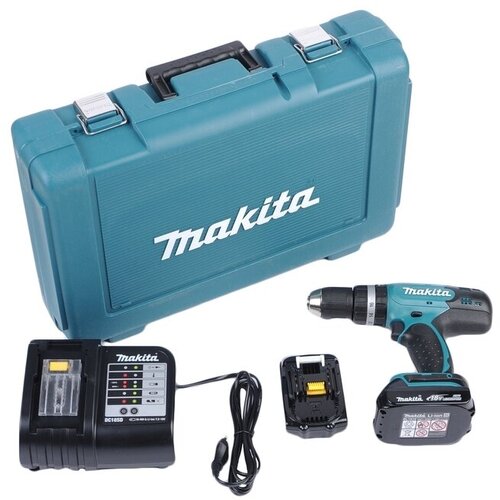 Дрель-шуруповерт Makita DDF453SYE аккум патрон быстрозажимной кейс в комплекте 2673500₽