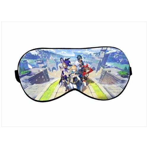 фото Маска для сна genshin impact, геншин импакт №11 migom