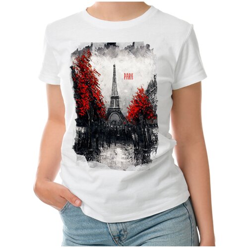 фото Футболка roly, размер s, белый