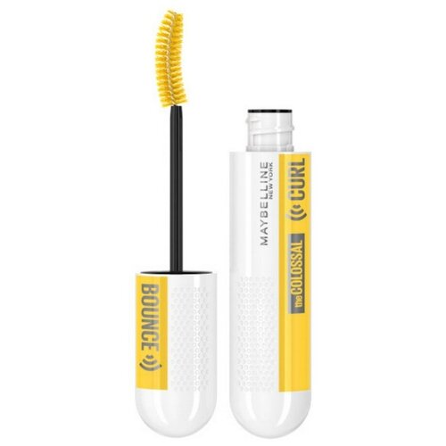 Maybelline Тушь для ресниц New York Colossal Curl Bounce подкручивающая, черный, 10 мл maybelline new york colossal curl bounce тушь для ресниц подкручивающая