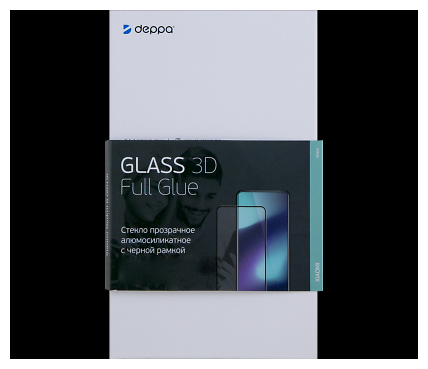 Защитное стекло Deppa для Xiaomi Note 9S 3D Full Glue (чёрная рамка) - фото №1
