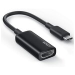 Переходник Aukey CB-A29 USB-C to HDMI-F 2.0 (Black) - изображение