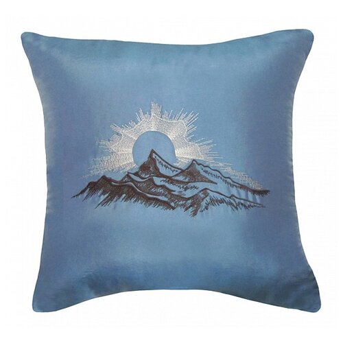 фото Подушка декоративная primavelle восход (21401011-vh18), 45 х 45 см голубой