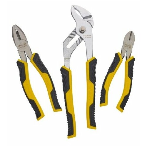 фото Набор из плоскогубцев и кусачек stanley hand tools stanley control-grip 3 шт. (stht0-74361/362/454) stht0-74471