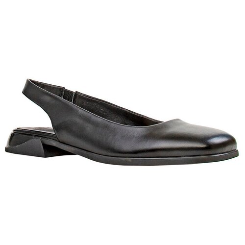 фото Туфли лодочки milana, натуральная кожа, полнота f, размер 39, черный