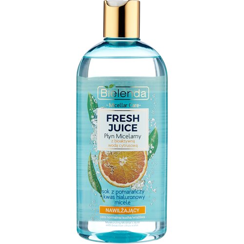 Увлажняющая мицеллярная вода BIELENDA FRESH JUICE Апельсин, 500 мл