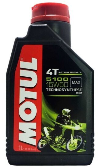 Моторное масло Motul 5100 4T SAE 15W-50 1 л