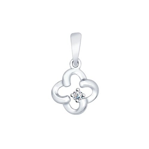 фото Sokolov подвеска из серебра с фианитом 94031729