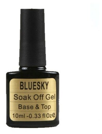 Bluesky, 2 в 1 (top & base coat), 10 мл